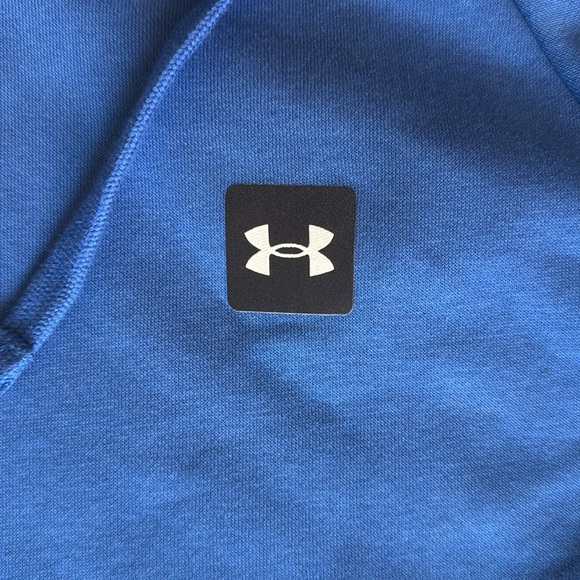 NWT!  Under Armour Men's Rival Royal Blue Hoodie, size 3x - Picture 4 of 7